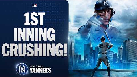 ALL RISE! Aaron Judge hits his 90th-ever home run in the 1st inning for the Yankees | MLB Highlights