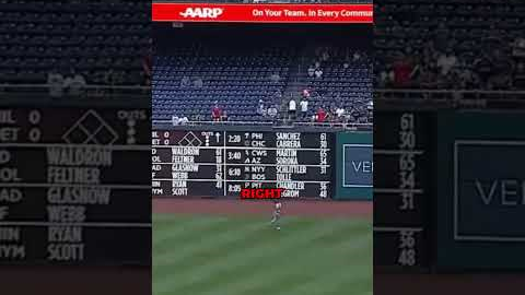 Not fair! A home run on your first MLB pitch. #mlb #baseball