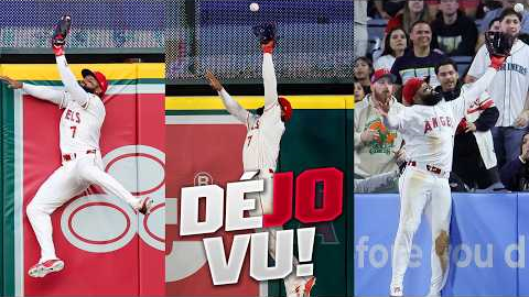 WHAT. A. GAME. Jo Adell robs THREE HOME RUNS against the Mariners! 🤯🙅