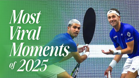 Most VIRAL moments from the 2025 tennis season 😂👀