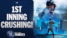 ALL RISE! Aaron Judge hits his 90th-ever home run in the 1st inning for the Yankees | MLB Highlights
