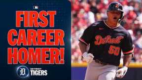 Hao-Yu Lee CRUSHES his 1st career home run to give the Tigers the lead | MLB Highlights🔥