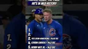 FASTEST Inside-The-Park Home Runs Ever!!