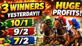 Horse Racing Tips for 07/04/26 - 3 winners yesterday including 10/1 shot