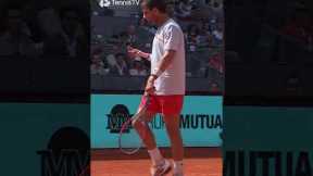 When You Try To Underarm Serve The World No.1... 😐