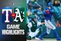 Rangers vs A's Game Highlights