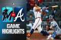 Marlins vs. Braves Game Highlights