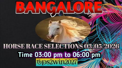 BANGALORE 🐎 RACE 03-05-2026 | TIPS WITH ANALYSIS | FREE HORSE RACE TIPS | #bangaloreracetips
