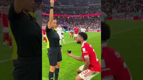 🔥 Impossible Red Card Challenge 😂⚽ | Respectful Players Funny Moments