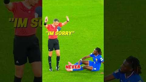 Ref Got Destroyed 😭💥#shorts #soccer