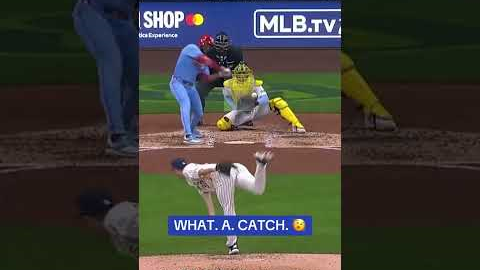 Catch of the Year? 🤯⚾#mlb #baseball  #viral #sports