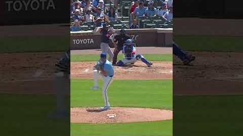 FASTEDT reactions in baseball⚾⚡ #mlb #baseball #pitcher #fast #throwback