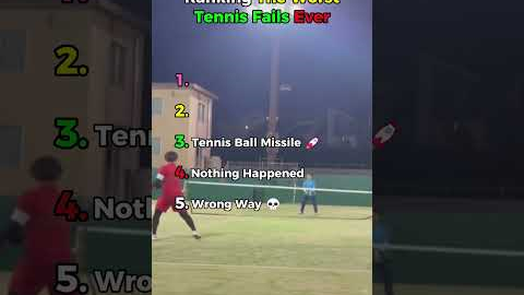 Ranking The Most Insane tennis Fails Of All Time 😭💀