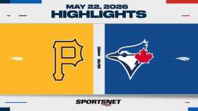 MLB Highlights | Pirates vs. Blue Jays - May 22, 2026