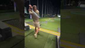 When you take Bryson DeChambeau to Topgolf! 😂