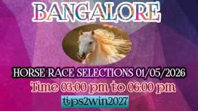 BANGALORE 🐎 RACE 01-05-2026 | TIPS WITH ANALYSIS | FREE HORSE RACE TIPS | #bangaloreracetips