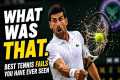 Epic Tennis Fails Compilation 🤯 |