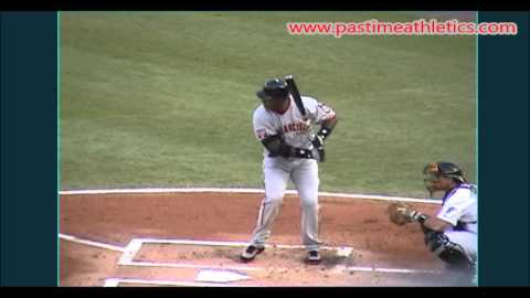 Barry Bonds Slow Motion Baseball Swing - Hitting Mechanics Instruction San Francisco