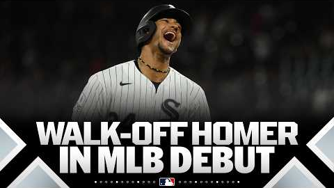 Braden Montgomery crushes a WALK-OFF HOME RUN in his MLB DEBUT for the Chicago White Sox! 🤯