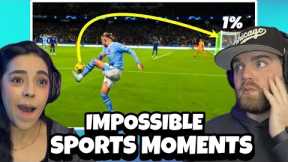 Impossible Moments in Sports | FOOTBALL AND VOLLEYBALL GETS WILD! | Reaction