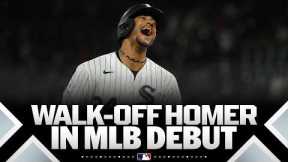 Braden Montgomery crushes a WALK-OFF HOME RUN in his MLB DEBUT for the Chicago White Sox! 🤯