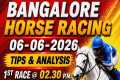 BANGALORE HORSE RACE TIPS  06TH JUNE
