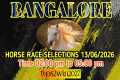 BANGALORE 🐎 RACE 13-06-2026 | TIPS