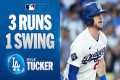 Kyle Tucker crushes a THREE-RUN HOMER 